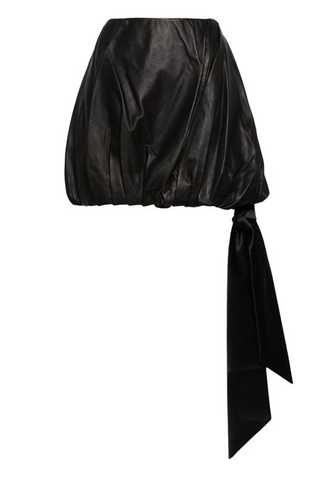 Minigonna Bubble in nero - donna